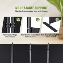 VEVOR 4-teiliger Paravent Klappbarer Raumteiler 224 X 171 Cm, Freistehende Sichtschutzwand Raumteiler Stellwand 55,8 X 30 X 171 Cm Trennwand Sichtschutz Für Büros, Balkon, Schlafzimmer Usw. Schwarz 11 VEVOR 4-teiliger Paravent Klappbarer Raumteiler 224 X 171 Cm, Freistehende Sichtschutzwand Raumteiler Stellwand 55,8 X 30 X 171 Cm Trennwand Sichtschutz Für Büros, Balkon, Schlafzimmer Usw. Schwarz -Geschäft Für Heimwerkzeuge de2FBLP488675INCHY0P3V02Foriginal img v12Froom divider f2