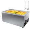 VEVOR Edelstahl Buffetwärmer Speisewärmer 1200 W, 1 X 26,4 L Buffetbehälter, 555 X 355 X 260 Mm Wärmebehälter, Inkl. Schöpfkellen Mit Langem Griff & Trockenbrennanzeige, Für Kantine, Café Usw. 2 VEVOR Edelstahl Buffetwärmer Speisewärmer 1200 W, 1 X 26,4 L Buffetbehälter, 555 X 355 X 260 Mm Wärmebehälter, Inkl. Schöpfkellen Mit Langem Griff & Trockenbrennanzeige, Für Kantine, Café Usw. -Geschäft Für Heimwerkzeuge de2FBW0124QT1200W1G2TV22Foriginal img v22Fcommercial food warmer m100 1.2