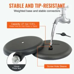 VEVOR Informationsständer 27,9 X 43,2 Cm Vertikal & Horizontal Verstellbarer Posterständer, Robuster Bodenstehender Schilderhalter Mit Runder Basis Für Displays, Werbung Und Den Außenbereich Schwarz 12 VEVOR Informationsständer 27,9 X 43,2 Cm Vertikal & Horizontal Verstellbarer Posterständer, Robuster Bodenstehender Schilderhalter Mit Runder Basis Für Displays, Werbung Und Den Außenbereich Schwarz -Geschäft Für Heimwerkzeuge de2FBZJZSDZ1117Y5WTTIV02Foriginal img v12Fposter sign stand f3