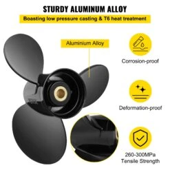 VEVOR 3817469 Außenbordpropeller Bootspropeller 3-Blatt 14 1/4 Durchm. X 21" Teilung 14 VEVOR 3817469 Außenbordpropeller Bootspropeller 3-Blatt 14 1/4 Durchm. X 21" Teilung -Geschäft Für Heimwerkzeuge de2FCLXJH31414X21BJRRV02Foriginal img v12Foutboard propeller f5