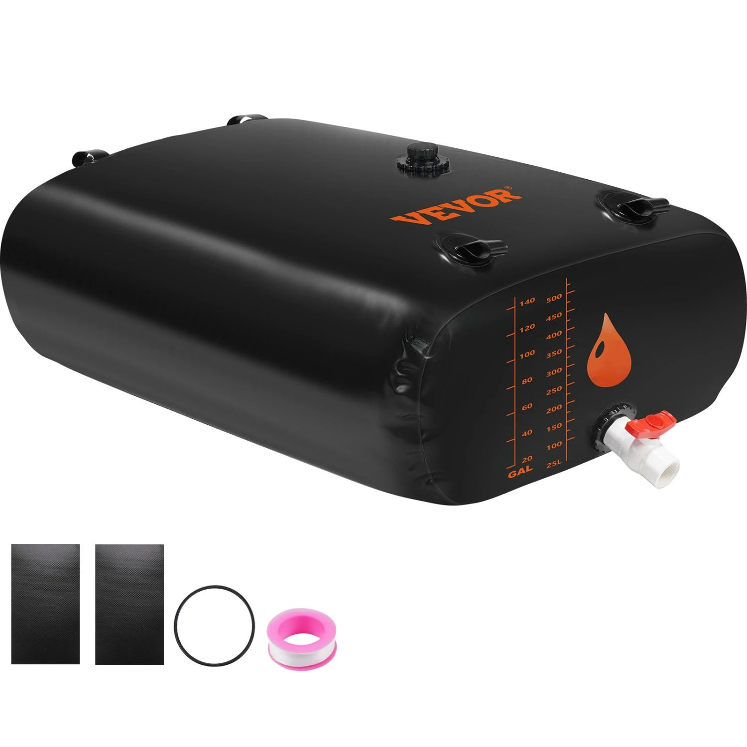 VEVOR Wasserblasen 540L Aufbewahrungsbehälter PVC 1000D Wassertank 150x90x40cm Bei Vollem Wasser Wassersack -30℃~+70℃ Weicher Wasserbeutel Für Garten Camping Wohnmobil Dürre Feuerwehreinsatz 3 VEVOR Wasserblasen 540L Aufbewahrungsbehälter PVC 1000D Wassertank 150x90x40cm Bei Vollem Wasser Wassersack -30℃~+70℃ Weicher Wasserbeutel Für Garten Camping Wohnmobil Dürre Feuerwehreinsatz