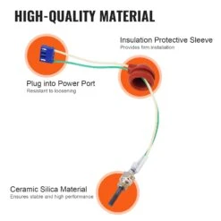 VEVOR Glühkerzensatz Für Dieselheizung, Teil Für Luftdiesel-Standheizung Mit Ausbau- Und Montagewerkzeug, Umbausatz Für Dieselheizung Zum Austausch Von 2 KW/5 KW/8 KW Dieselheizungen -Geschäft Für Heimwerkzeuge de2FCYJRQPJQSPDH7FPDSV02Foriginal img v12Fdiesel heater kit f4