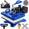 VEVOR Transferpresse 6 In 1 Heißpresse Maschine 38 X 29 Cm T-shirt Presse Maschine 1000 W Hitzepresse Maschine DIY Heat Press Blau Und Schwarz Digitaler LED-Temperatur Und Zeitcontroller -Geschäft Für Heimwerkzeuge de2FDGNTHJP8100 04HLOV22Foriginal img v62Fheat press m100 1.2