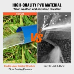 VEVOR Rückspülschlauch, PVC-Flachauslaufschlauch, 2 Zoll X 50 Fuß, Mit Klemmen, Blau 11 VEVOR Rückspülschlauch, PVC-Flachauslaufschlauch, 2 Zoll X 50 Fuß, Mit Klemmen, Blau -Geschäft Für Heimwerkzeuge de2FFCXRG250FTPVC21E7V02Foriginal img v12Fbackwash hose f2