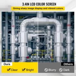 VEVOR Rohrkamera Inspektionskamera Kanalkamera 17 Mm X 98 Mm Hd Rohrkamera Halbsteife Kabel Inspektionskamera IP68 Wasserdichte 8500 MAh 10 VEVOR Rohrkamera Inspektionskamera Kanalkamera 17 Mm X 98 Mm Hd Rohrkamera Halbsteife Kabel Inspektionskamera IP68 Wasserdichte 8500 MAh -Geschäft Für Heimwerkzeuge de2FGDKSYYC 4.3505HP0V02Foriginal img v82Fsewer camera f2