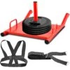 VEVOR Fitness-Schlitten, 3,5 Kg Fitness-Schlitten 54,9 X 43,2 X 25,4 Cm Fitness-Schlitten, Fitness-Schlitten 226,8 Kg Maximale Belastbarkeit, Inklusive 10" Strapazierfähigem Schultergurt -Geschäft Für Heimwerkzeuge de2FJSXQDBS0000000001V02Foriginal img v32Fweight sled m100 1.2