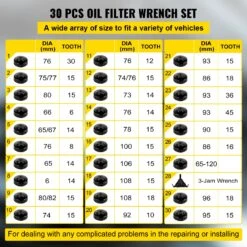 VEVOR 30-teiliger Ölfilter-Steckschlüsselsatz Ölfilterkappenschlüssel 3/8" 11 VEVOR 30-teiliger Ölfilter-Steckschlüsselsatz Ölfilterkappenschlüssel 3/8" -Geschäft Für Heimwerkzeuge de2FJYLQQCXGJJT308IOLV02Foriginal img v12Foil filter socket set f2