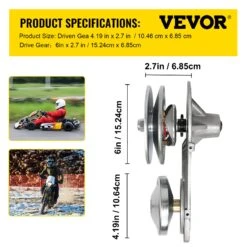 Drehmomentwandler-Set Für Go Kart, CVT-Kupplung, 3/4 Zoll, Ersetzt Comet TAV2 30–75 218353A Manco 10T #40/41 (wird Mit 1 Ritzel Geliefert – 1 X 10 Zähne 40/41) -Geschäft Für Heimwerkzeuge de2FKDCLHQ10C00000001V02Foriginal img v12Ftorque converter f6