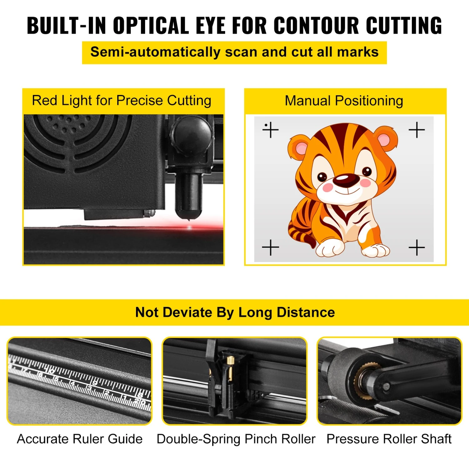 VEVOR 53-Zoll Halbautomatischer Konturen-Vinyl-Schneideplotter Manuelle Positionierung 5 VEVOR 53-Zoll Halbautomatischer Konturen-Vinyl-Schneideplotter Manuelle Positionierung – Bild 3