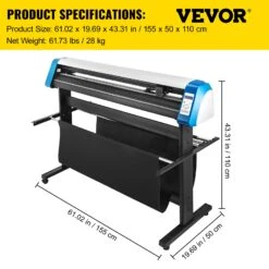 VEVOR 53-Zoll Halbautomatischer Konturen-Vinyl-Schneideplotter Manuelle Positionierung 15 VEVOR 53-Zoll Halbautomatischer Konturen-Vinyl-Schneideplotter Manuelle Positionierung -Geschäft Für Heimwerkzeuge de2FKZJXK1350BZD00001V22Foriginal img v12Fvinyl cutter f6