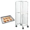 VEVOR Brötchenständer 20-Etagen Kommerzielle Bäckerei Ständer Mit Bremse Räder, Aluminium Racking Wagen Lagerung, Brot Backen Ausrüstung Tragfähigkeit 240 Kg, 660 X 517 X 1767 Mm -Geschäft Für Heimwerkzeuge de2FMBPJLZCCHC205PLL3V02Foriginal img v12Fbun pan rack m100 1.2