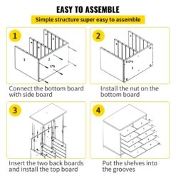 VEVOR Briefablage Dokumentenablage Holz 3 X 9 Fächer Ablagefächer Stapelbar Grau 24,5 X 29 X 5,5 Cm Maße Pro Fach, Schreibtisch Briefablage 5 Kg Tragfähigkeit Ablagesystem Desktop Aktenhalter -Geschäft Für Heimwerkzeuge de2FMZWJZLFPJHS27DV4GV02Foriginal img v12Fliterature organizer f5
