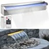 VEVOR Schwalldusche Pool Wasserfall Poolfontäne Led 17,7 X 4,5 X 3,1 Poolbrunnen 1,3 Wasserfontäne 0,87 Dekoration Gartenteich -Geschäft Für Heimwerkzeuge de2FPQSBJPJSWLED45001V22Foriginal img v62Fwaterfall spillway m100 1.2