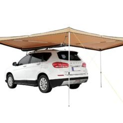 VEVOR Vehicle Awning 270 Degree 8.2' Height Retractable Car Side Awning UV50+