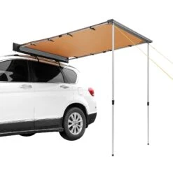 VEVOR Fahrzeugmarkise 4,6'x6,6' Schattenabdeckung Autoseitenmarkise PU3000 Mm UV50+