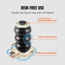 VEVOR Pneumatischer Wagenheber Air Jack 3 T, Weiß Dreifachbeutel Luftheber 140-450 Mm Hubhöhe Sack Luftwagenheber, 5 Minuten Hub Luftheber Wagenheberheber Wagenheber Für SUV, Lkw, Bus Usw. 14 VEVOR Pneumatischer Wagenheber Air Jack 3 T, Weiß Dreifachbeutel Luftheber 140-450 Mm Hubhöhe Sack Luftwagenheber, 5 Minuten Hub Luftheber Wagenheberheber Wagenheber Für SUV, Lkw, Bus Usw. -Geschäft Für Heimwerkzeuge de2FQNQJDSTSFX3T6NR3WV02Foriginal img v12Fair jack f5