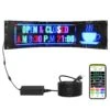 VEVOR Programmierbares LED-Schild, P5-Vollfarb-LED-Scrolling-Panel, DIY-Anzeigetafel Mit Benutzerdefiniertem Textanimationsmuster, Bluetooth-App-Steuerung, Nachrichten-Ladenschild 83,5 X 20 Cm -Geschäft Für Heimwerkzeuge de2FRXGDBZP37X8IIYE8AV22Foriginal img v22Fscrolling led sign m100 1.2