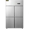 VEVOR Kommerzieller Kühlschrank 780L Kühl Gefrierkombination 4 Türzähl 272W -Geschäft Für Heimwerkzeuge de2FSMFPMLS47220V185KV22Foriginal img v72Fbeverage refrigerator m100 1.2
