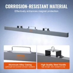 VEVOR Magnetbesen Magnetische Kehrmaschine 2130 Mm, Magnetic Sweeper Magnetisch Magnet Besen Magnetbesen Magnetheber 54,4 Kg Magnetkraft Magnetischer Spänesammler Bodenkehrer Kehrmaschine 12 VEVOR Magnetbesen Magnetische Kehrmaschine 2130 Mm, Magnetic Sweeper Magnetisch Magnet Besen Magnetbesen Magnetheber 54,4 Kg Magnetkraft Magnetischer Spänesammler Bodenkehrer Kehrmaschine -Geschäft Für Heimwerkzeuge de2FXGSCXQSQ84120CUQFV02Foriginal img v12Fmagnetic sweeper f3