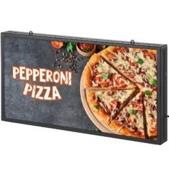 VEVOR Programmierbares LED-Schild, P5 Vollfarb-LED-Scrolling-Panel, DIY-Anzeigetafel Mit Benutzerdefiniertem Textanimationsmuster, WIFI-USB-Steuerung, Nachrichten-Ladenschild 67 X 35 Cm