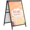 VEVOR Kundenstopper Gehwegaufsteller Werbetafel 61 X 91 Cm, Plakatständer Q235-Stahl Plakatständer Mit A-Rahmen, Werbeaufsteller Gehwegaufsteller Für Restaurants, Bars, Cafés, Unternehmen Usw. 1 VEVOR Kundenstopper Gehwegaufsteller Werbetafel 61 X 91 Cm, Plakatständer Q235-Stahl Plakatständer Mit A-Rahmen, Werbeaufsteller Gehwegaufsteller Für Restaurants, Bars, Cafés, Unternehmen Usw. -Geschäft Für Heimwerkzeuge de2FXHBZA2436INCHM1FCV02Foriginal img v12Fsidewalk sign m100 1.2