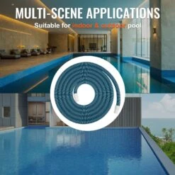 VEVOR Hochleistungs-Schwimmbadschlauch, 1-1/2 Zoll X 30 Fuß, Pool-Staubsauger-Reinigungsschlauch, Kompatibel Mit Oberirdischen Pools, Im Boden Eingelassenen Poolsandfilterpumpen, Poolpumpen -Geschäft Für Heimwerkzeuge de2FYCR230FTPEPOEL825V02Foriginal img v12Fpool hose f5