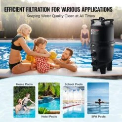 VEVOR Kartuschen-Poolfilter, 49 M² Filterfläche, Einbau-Poolfilter, Oberirdisches Schwimmbad-Filtrationsfiltersystem Mit Upgrade-Filter Und Auslaufsicher, Für Whirlpools, Spa, Aufblasbare Pools 14 VEVOR Kartuschen-Poolfilter, 49 M² Filterfläche, Einbau-Poolfilter, Oberirdisches Schwimmbad-Filtrationsfiltersystem Mit Upgrade-Filter Und Auslaufsicher, Für Whirlpools, Spa, Aufblasbare Pools -Geschäft Für Heimwerkzeuge de2FYCTSGLQDXYCB9F620V02Foriginal img v12Fcartridge pool filter f5