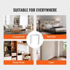 VEVOR 2 Stk. Beistelltisch 415 X 305 X 460 Mm, U-förmiger Acryltisch Beistelltisch, Transparenter Couchtisch Für Getränke, Essen, Snacks, Verwendet Im Wohnzimmer, Schlafzimmer, Arbeitszimmer Usw. -Geschäft Für Heimwerkzeuge de2FYKLBZXTMSLGZUJFPMV02Foriginal img v12Facrylic table f5