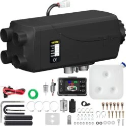 VEVOR Diesel Standheizung Luftheizung 12V 8KW Für Rv Wohnmobil Lkw Boote 8kW Lcd Schalter