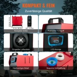 VEVOR Standheizung Luftheizung Diesel 12V Standheizung 8KW Für Auto Wohnmobil Boote Lkw Wohnmobil Bus 14 VEVOR Standheizung Luftheizung Diesel 12V Standheizung 8KW Für Auto Wohnmobil Boote Lkw Wohnmobil Bus -Geschäft Für Heimwerkzeuge de2FZCJRQYTJ8KWDFKLYJV02Foriginal img v212Fdiesel luftheizung de f5